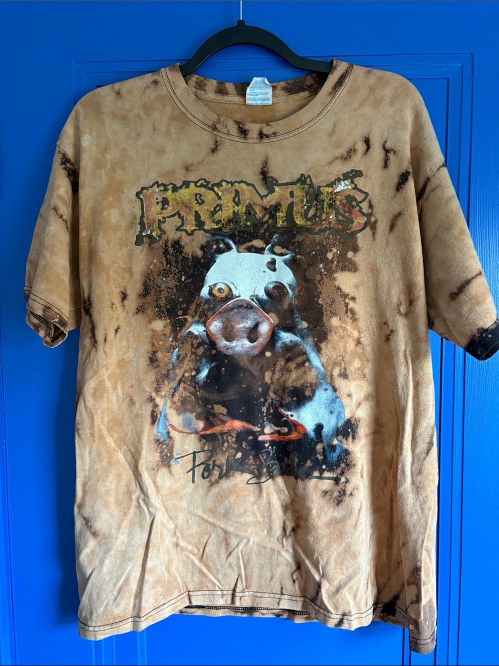 Vintage PRIMUS ‘PORK SODA’ Graphic Short Sleeve Tee
